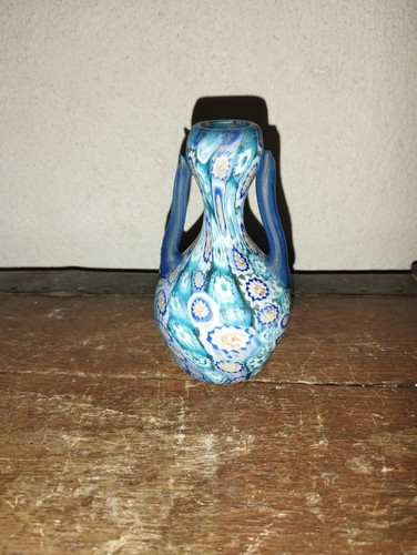 Petit vase anses verre - petit, en