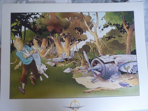 Affiche tintin la - tintin, et