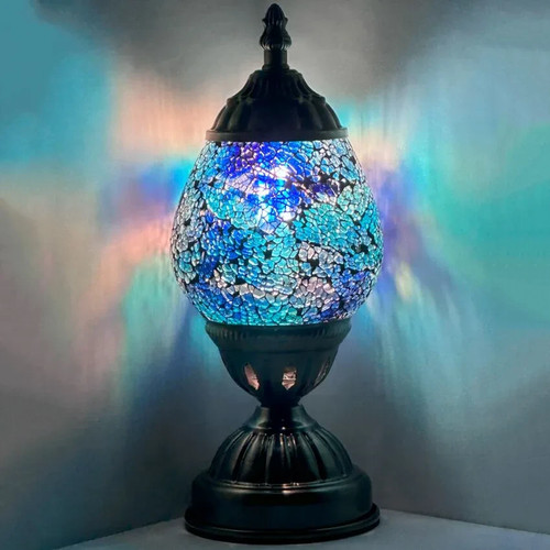 Lampe table verre - table,