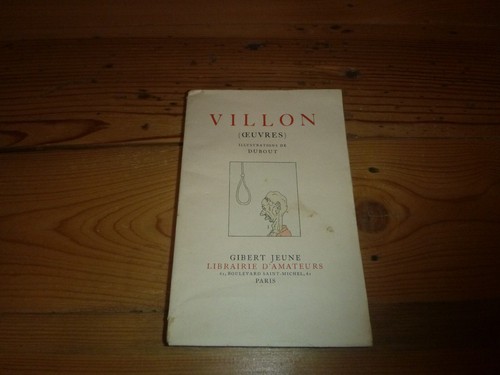 Villon oeuvres illustrations - villon,