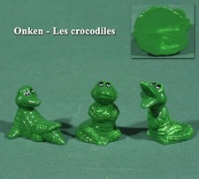 Onken, 3 crocodiles peints