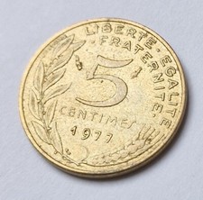 Pièce de monnaie 5 centimes