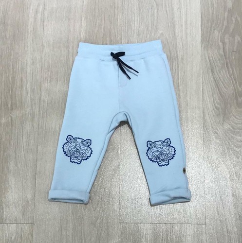 Pantaloni blu con stampa - pantaloni,