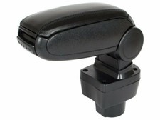 Accoudoir Central Pliable Cuir Noir pour Dacia Duster I à Partir De 2010-2018