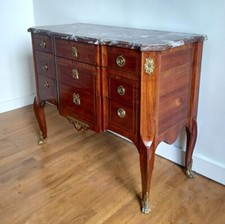 Jean-Frédéric Ratié & JME - grande commode à double ressaut - "à la grecque"