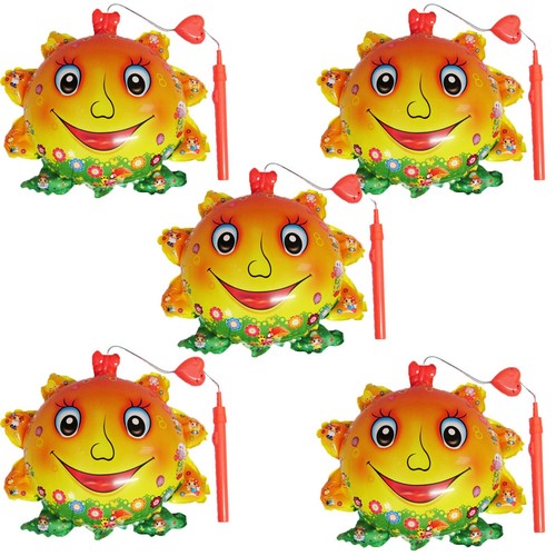 Ballon feuille soleil - 5x,