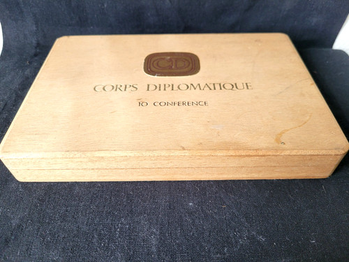 Boîte cigares vide bois - cigares,
