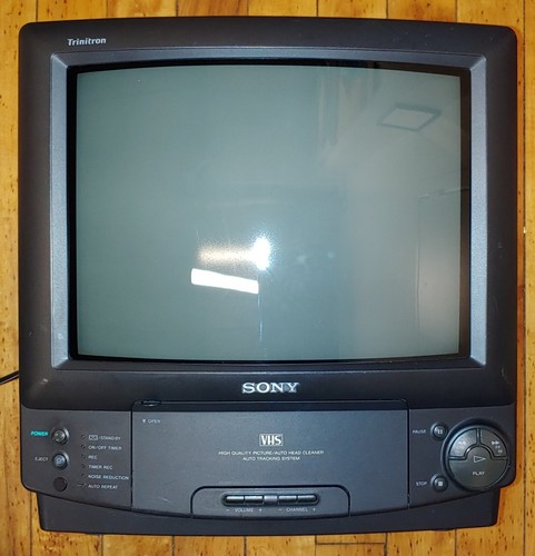 Sony kv13vm20 crt tv - sony, vhs