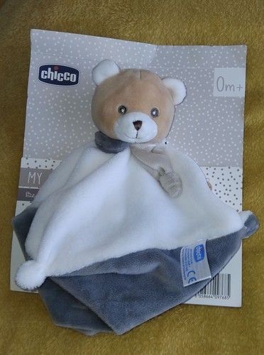 Doudou chicco ours blanc - ours,