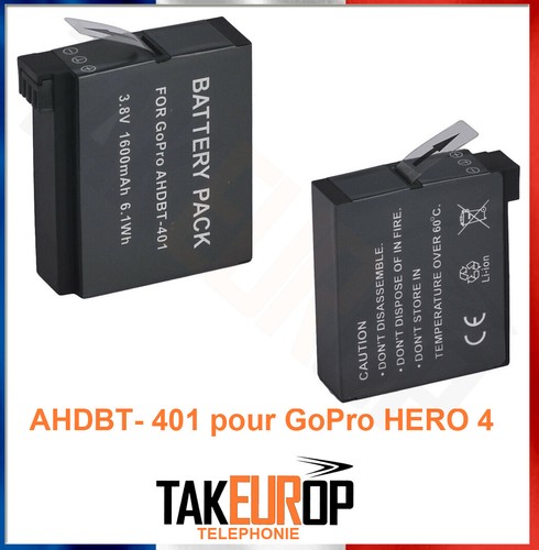 Batterie pour gopro hero - gopro, 4