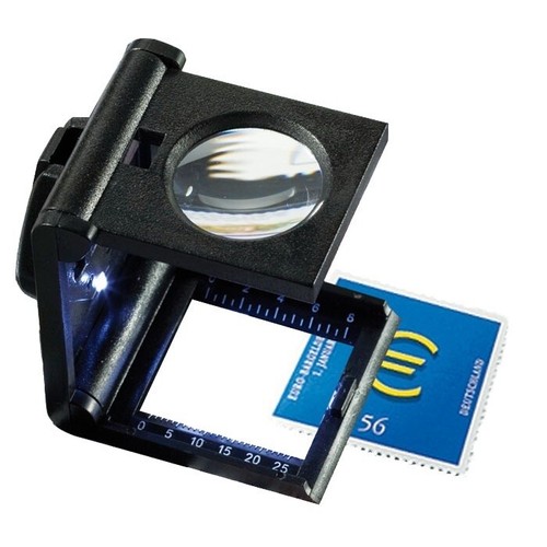 Loupe compte fil avec - loupe, led