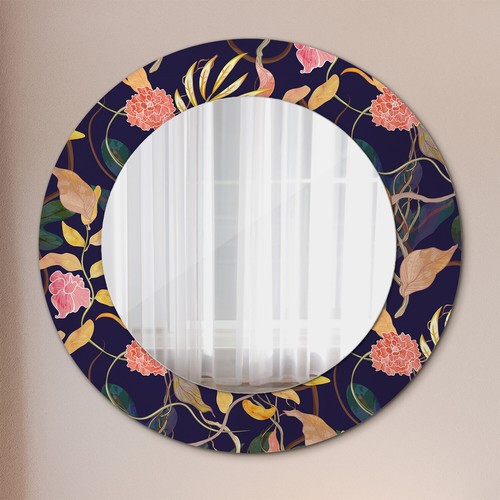 Mural rond miroir - mural, cadre