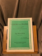Rougnon Cours élémentaire et progressif de piano livre 2 partition ed. Combre