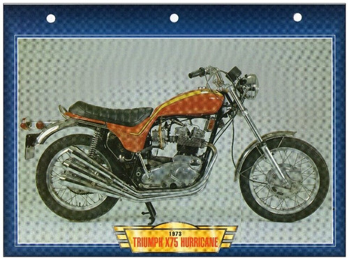 1973 triumph x75 - triumph, /