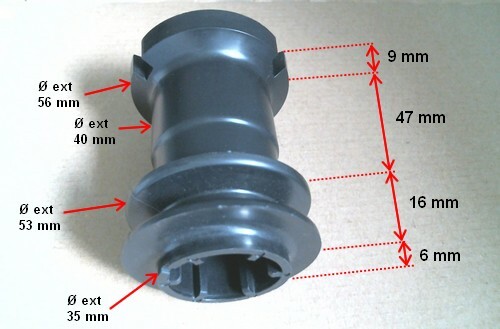 Support lame h420 tondeuse - support,