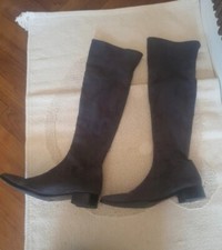 Cuissardes 37  Elizabeth Stuart Tbe Grises A enfiler Ultra Confortables Suedine