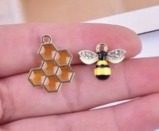 Lot de 2 breloques pour