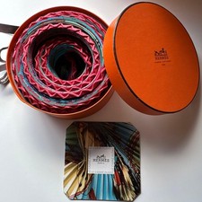 Foulard plissé HERMES Carre