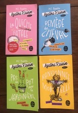 4 Agatha Raisin enquêtes 1, 2, 3 et 4 -  Livres très bon état M. C. BEATON Poche
