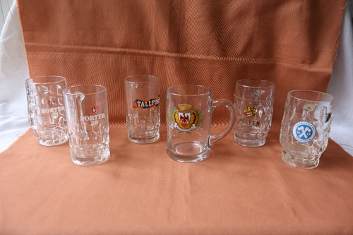 Chopes biere en verre - à, biere,