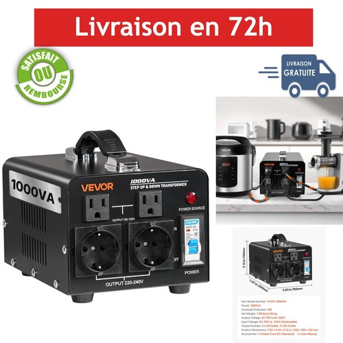 Vevor transformateur 220v - transformateur,
