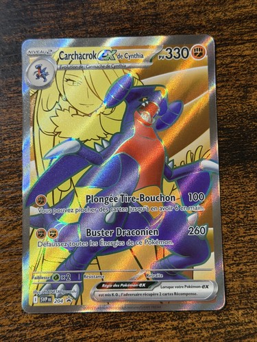 Carte pokemon carchacrok 204 - carte,