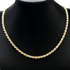 Collier Torchón Tressé En Or