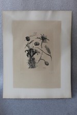 (A) Gravure signée et numérotée Marc DAUTRY