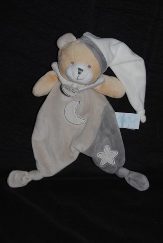 Doudou plat ours - plat, babynat