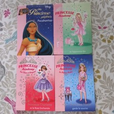 Lot De 4 Livres Bibliothèque Rose Princesse Academy Disney Hachette Jeunesse .