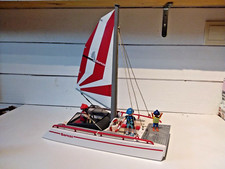 PLAYMOBIL 5130/ CATAMARAN BATEAU COURSE FAMILLE BALADE MER FAMILY FUN 
