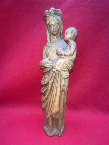 Ancienne vierge enfant - vierge, à
