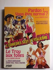 DVD - PARDON VOUS ÊTES NORMAL - LE TROU AUX FOLLES - COMÉDIE EROTIQUE ITALIENNE