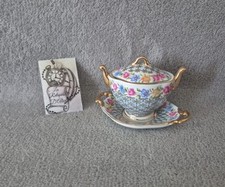 Soupière miniature porcelaine art édition hachette