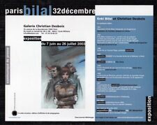 ENKI BILAL . CARTE EXPOSITION