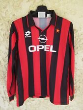 Maillot MILAN A.C n°8 maglia LOTTO shirt années 90 ancien football calcio S