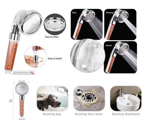 Cbase douche pommeau motifs - 3,