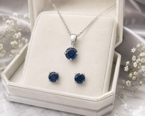 Ensemble pendentif boucles - et,