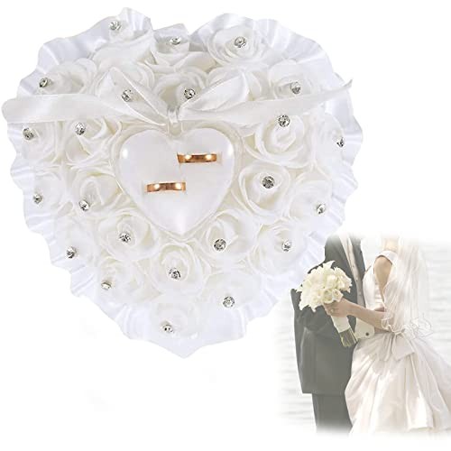 Coussin mariage blanc nœud - coussin, de