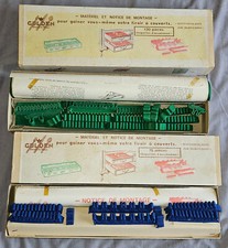 2 sets de gainage vintage GULDEN pour tiroir d' argentier ou coffret ménagère