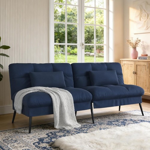 Stylish futon sofa bed - -, 72″