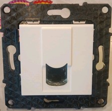 Prise RJ 45 Cat 6 Blanc