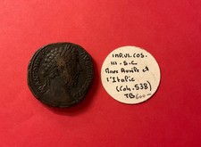 SESTERCE MARC AURELE 161 - 180 ITALIE DÉLIVRÉE / RESTUTORI - MONNAIE ROMAINE