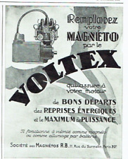 publicité Advertising  0223 1928   Voltex remplacez votre magnéto  allumage