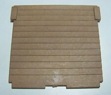 PLAYMOBIL (B3328) WESTERN - Mur Marron Maison Ecurie Blacksmith 3427 3428 3430