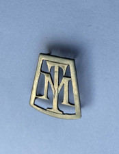 Monogramme, initiales TM, ou