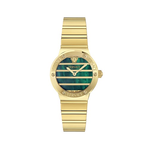 Versace montre doré - versace,