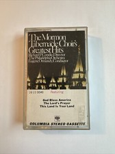 the mormon tabernacle choir’s - greatest hits — Cassette audio - K7 - Tape