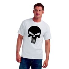 WD T-shirt PUNISHER chemise culte fun s m l xl xxl blanc coton
