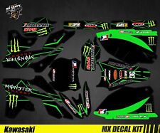 Kit Déco Moto pour / Mx Decal Kit for Kawasaki KXF - Monster 3